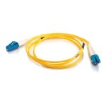 C2g 3m lc - lc 9 / 125 duplex single mode os2 fiber cable - yellow - 10ft - cordon de raccordement - ...