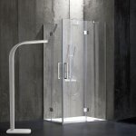 Cabine de douche 70x100 en verre 6mm sans structure london