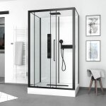 Cabine de douche rectangle - 90x115x217 cm - factory 2 rectangle