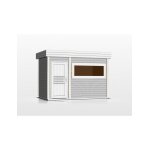 Cabine de sauna extérieur magnolia 6 places 353, 8x203, 8 x h. 259 cm - gris - gris - - Cabine de sauna extérieur magnolia 6 places 353, 8x203, 8 x h. 259 cm - gris - gris - -