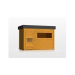 Cabine de sauna extérieur magnolia 6 places 353, 8x203, 8 x h. 259 cm - naturel - naturel - - Cabine de sauna extérieur magnolia 6 places 353, 8x203, 8 x h. 259 cm - naturel - naturel - -