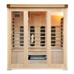 Cabine sauna luxe infrarouge 4 / 5 places