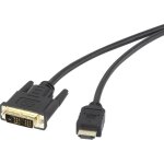 C�ble adaptateur renkforce rf - 4212219 5. 00 m noir w717421