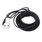 Cble chauffant pour tuyaux, 10 mtres, ruban chauffant lectrique antigel, auto - ajustable, avec prise ...