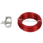Câble de couverture de piscine de 150 pieds avec treuil en aluminium antirouille pour piscine hors sol ... Câble de couverture de piscine de 150 pieds avec treuil en aluminium antirouille pour piscine hors sol ...