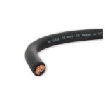 Cable electrique extra souple batterie soudage noir 10 mm - 25 metres