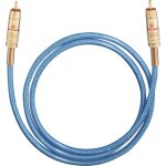 Cble de raccordement oehlbach 10703 [1x cinch / rca mle - 1x cinch / rca mle] 3 m bleu contacts dors, ...