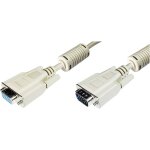 Cble rallonge digitus ak - 310203 - 150 - e [1x vga mle - 1x vga femelle] 15 m gris