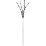 C�ble r�seau cat 6 s / ftp goobay 94218 4 x 2 x 0. 12 mm blanc 305 m