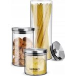 Cache conteneur - lamart - 42003320 - gris - plastique - 3 pots