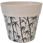 Cache pot bambouseraie en bambou 15. 5 cm