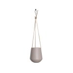 Cache - pot design suspendu médium skittlie - h. 66 cm - rose poudré Cache - pot design suspendu médium skittlie - h. 66 cm - rose poudré