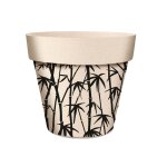 Cache pot de fleurs bambouseraie en bambou
