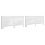 Cache - radiateurs 2 pcs blanc 172x19x81, 5 cm mdf vidaxl vidaxl Cache - radiateurs 2 pcs blanc 172x19x81, 5 cm mdf vidaxl vidaxl