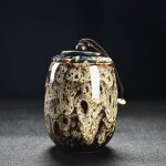 Caddie de changement de th au four, petit mnage en cramique, bote de sachet de th portable, mini ...