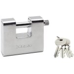 Cadenas blindes corps laiton 80 mm et anse 11mm