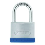 Cadenas � cl� - avec pare - chocs - 55 mm - silver rock 5 abus