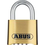 Cadenas � code - 4 molettes - anse inox - 180ib / 50 abus