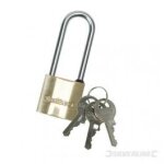 Cadenas en laiton � anse longue - 38 mm