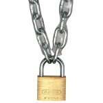Cadenas laiton massif srie 65 abus - anse 23 mm - longueur 40 mm
