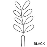 Cadre d'ornement, d�coration de maison, support en forme de feuille, plante treillis, arrangement de ...