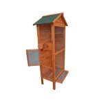 Cage a oiseaux 3 - 4 oiseaux / toit bitum�