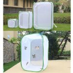 Cage pliable anti - insectes, filet de transmission de la lumire pour plantes, tente, serre, vente de ...