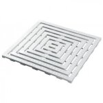 Caillebotis antid�rapant - blanc semi - rigide delabie