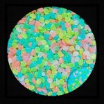 Cailloux lumineux dcoratifs pour dcoration d'aquarium, accessoires d'aquarium, dcoration de jardin, ...