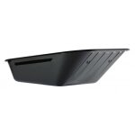 Caisse de brouette peinte noire 100 l - 6 trous
