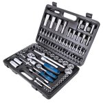 Caisse � outils pour cl�s � douilles scheppach - 94 pcs - tb94
