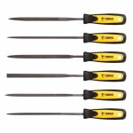 Cale a poncer - grattoir - rabot - racloir topex - 06a010 - 6 limes  mtaux pza