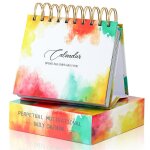 Calendrier quotidien avec citations inspirantes, lettres anglaises, calendrier 365 jours, decoration ...