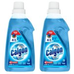 Calgon lot de 2 gels 4en1 anti calcaire lave linge, anti - corrosion, r�sidus et odeurs - 750 ml
