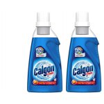 Calgon lot de 2 gels anticalcaire 3en1 nettoyant pour lave - linge - 750 ml