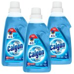 Calgon lot de 3 gels 4en1 anti calcaire lave linge, anti - corrosion, r�sidus et odeurs - 750 ml