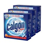 Calgon lot de 3 pastilles 3en1 anticalcaire nettoyant lave - linge - 17 tablettes