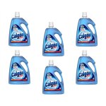 Calgon lot de 6 gels 3 en 1 anticalcaire nettoyant pour lave - linge - 2, 25l