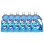 Calgon lot de 6 gels power 4en1 anti calcaire lave linge, anti - corrosion, rsidus et odeurs - 2, 25 ...