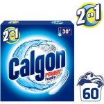 Calgon a2e poudre 3 en 1 anti - calcaire et nettoyante compactee - 60 lavages - 1 kg
