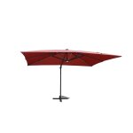 Calvia terracotta - parasol rectangulaire avec led Calvia terracotta - parasol rectangulaire avec led