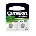 Camelion 12000203 pack de 2 piles bouton alkaline ag3 / lr41 / lr736 / 392 1, 5 v