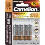 Camelion - 4 piles rechargeables ( accus ) aa / lr6 nimh 2700mah Camelion - 4 piles rechargeables ( accus ) aa / lr6 nimh 2700mah