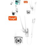Camera exterieure dome motorisee wifi full hd ip65 rj45 lecteur carte sd auto - tracking