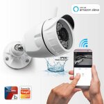 Cam�ra ip wifi ext�rieure 2. 0mp - 1080p - hd - contr�l�e par app. - caliber hwc401