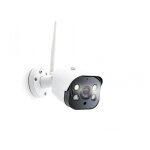 Caméra ip wifi extérieure full hd caliber hwc404 contrôlée par l'app avec projecteur led Caméra ip wifi extérieure full hd caliber hwc404 contrôlée par l'app avec projecteur led