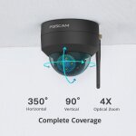 Caméra de sécurité foscam foscam caméra ip wi - fi motorisée d4z - b Caméra de sécurité foscam foscam caméra ip wi - fi motorisée d4z - b