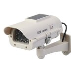 Caméra de surveillance factice solaire avec led solaire Caméra de surveillance factice solaire avec led solaire