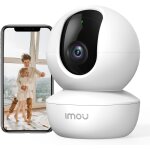 Camra surveillance wifi intrieur 1080p fhd camra 360 connecte smartphone dtection humaine ai suivi ...
