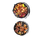 Camping en plein air barbecue tissu de protection r�sistant aux hautes temp�ratures tissu ignifuge po�le ...